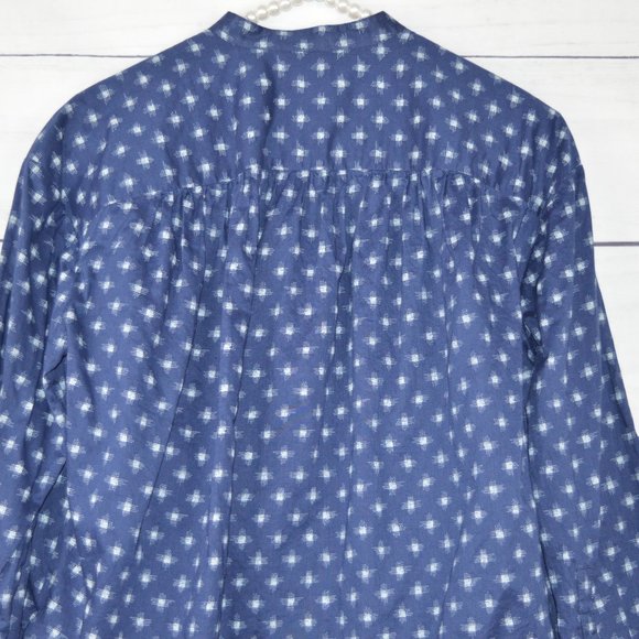MADEWELL | x Daryl K Blue Long Sleeve Button-Down - Picture 10 of 11